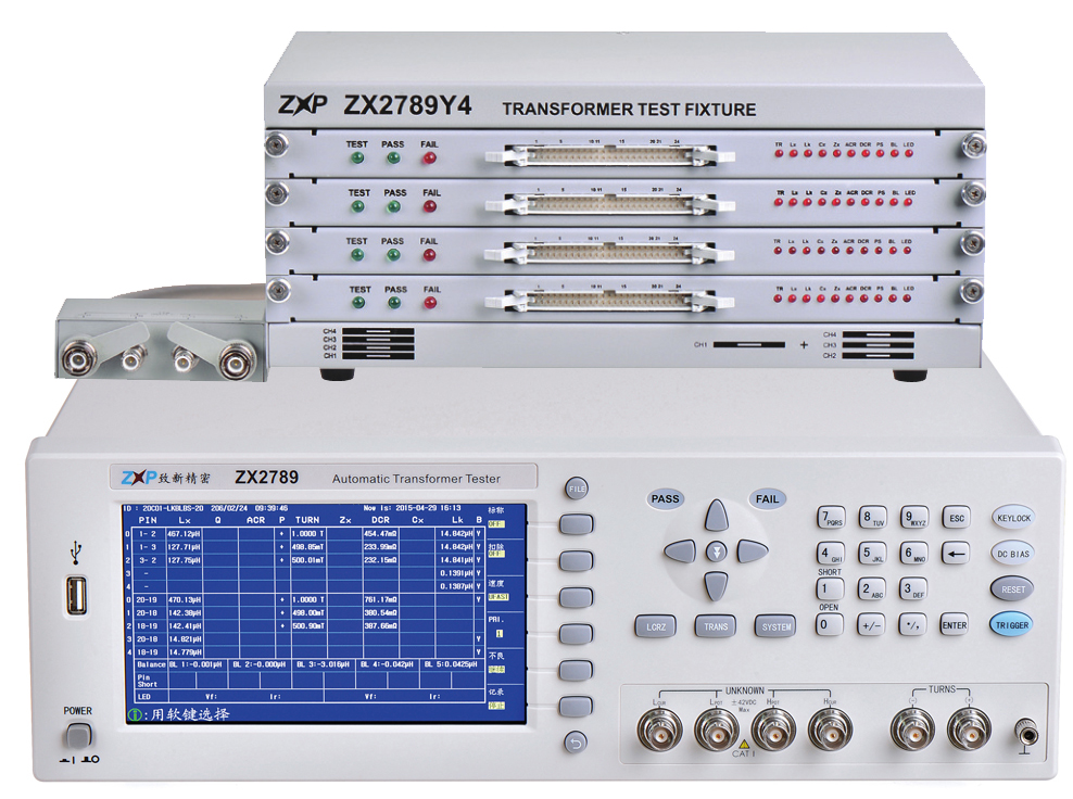  ZX2789-48P/96P 系列變壓器綜合測試儀